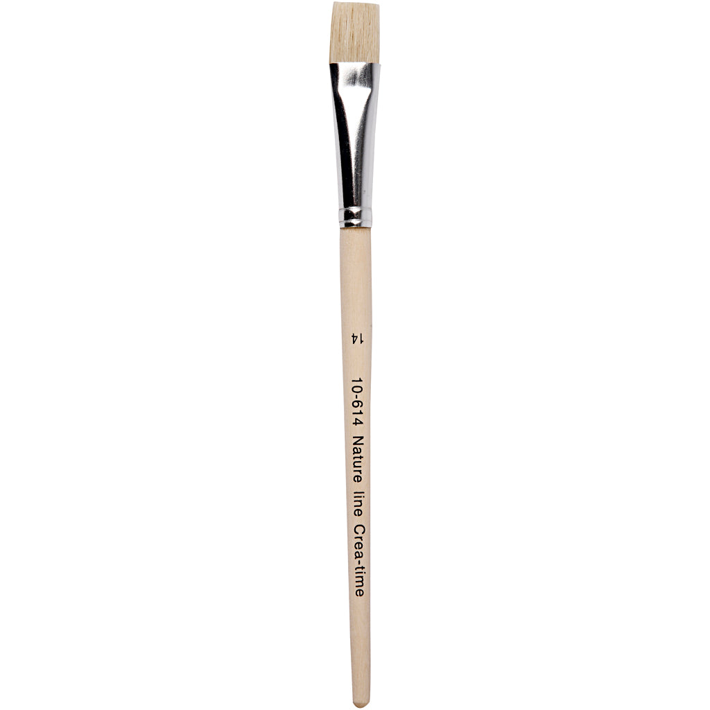 Pinceles Nature Line n.º 14 plano L: 20 cm — 12 ud