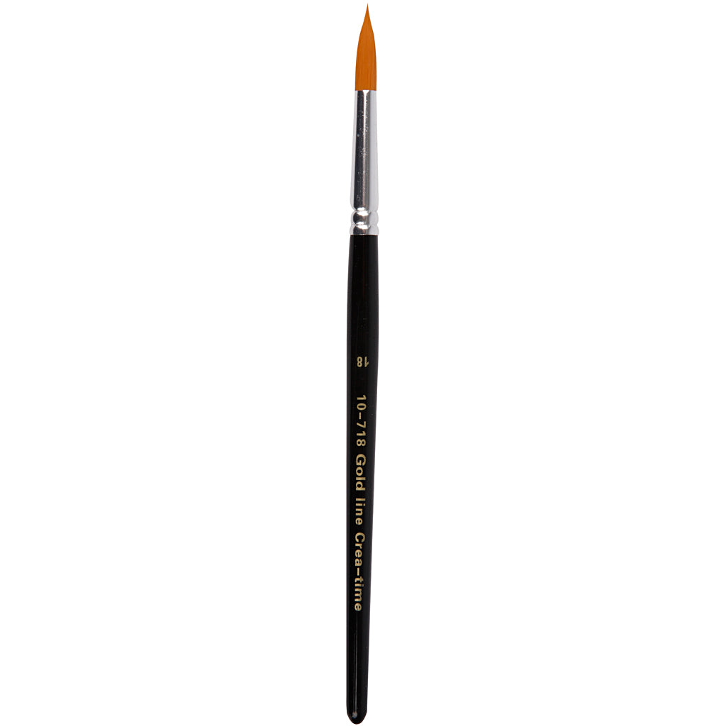 Pinceles de nylon n.º 18 redondo L: 20 cm — 6 ud