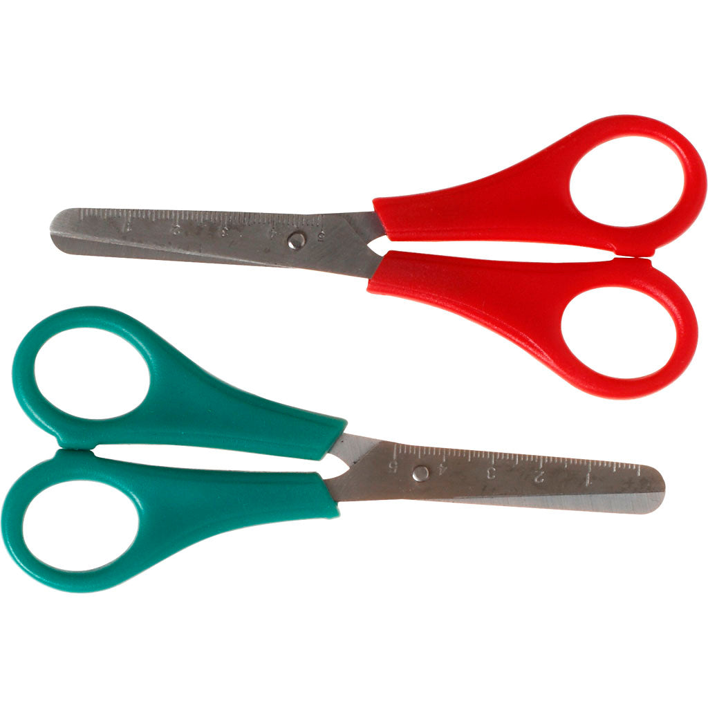 Tijeras infantiles L: 13 cm — 12 ud