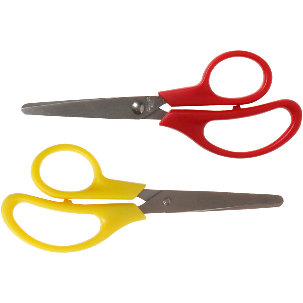 Tijeras infantiles redondo (zurdo) L: 12.5 cm — 12 ud