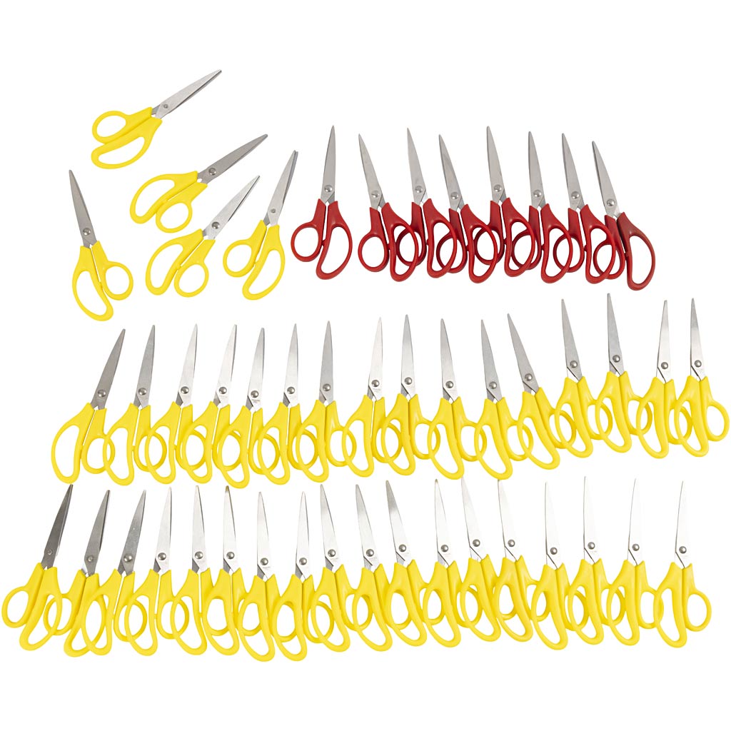 Tijeras infantiles (zurdo) L: 12.5 cm — 48 ud