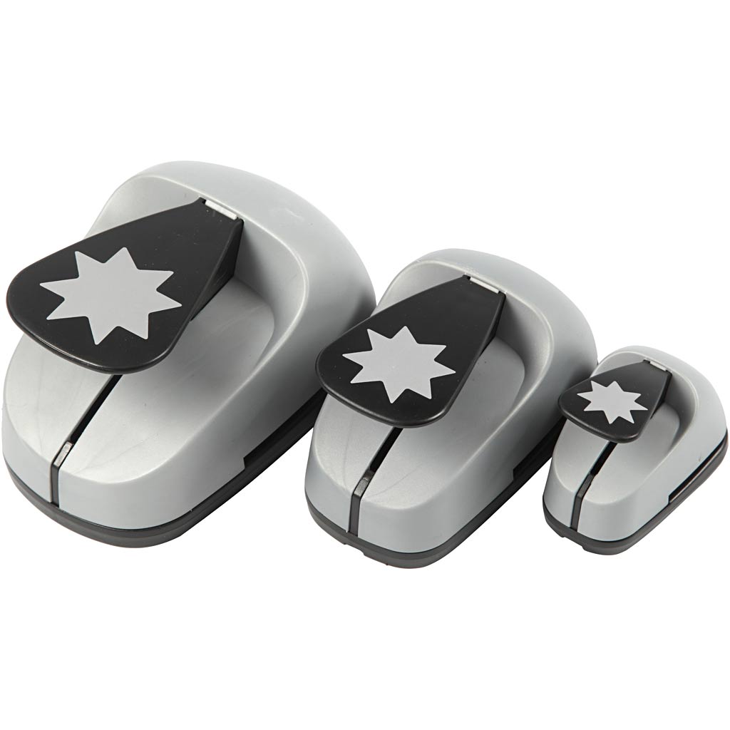 Set de perforadoras decorativas — 3 ud