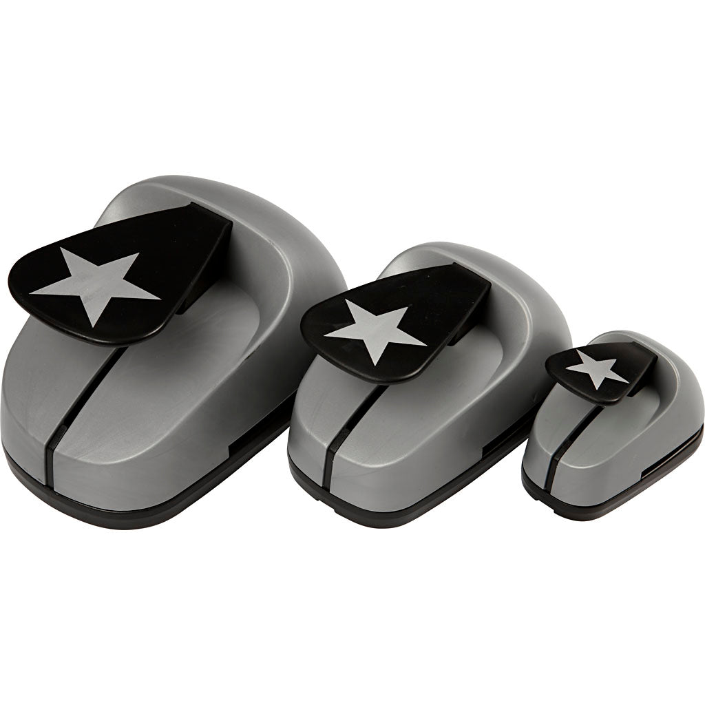 Set de perforadoras decorativas — 3 ud