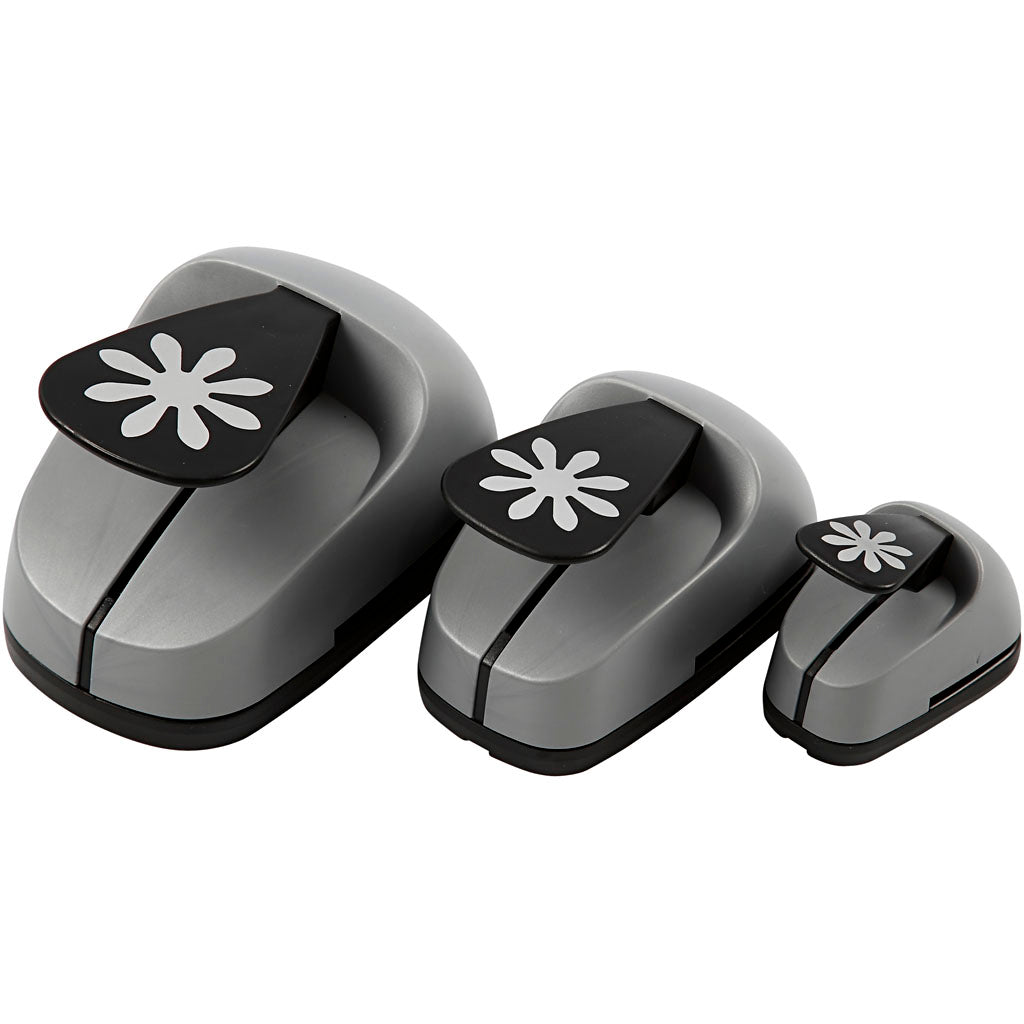 Set de perforadoras decorativas — 3 ud