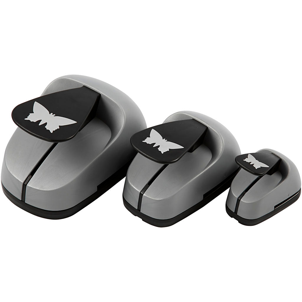 Set de perforadoras decorativas — 3 ud