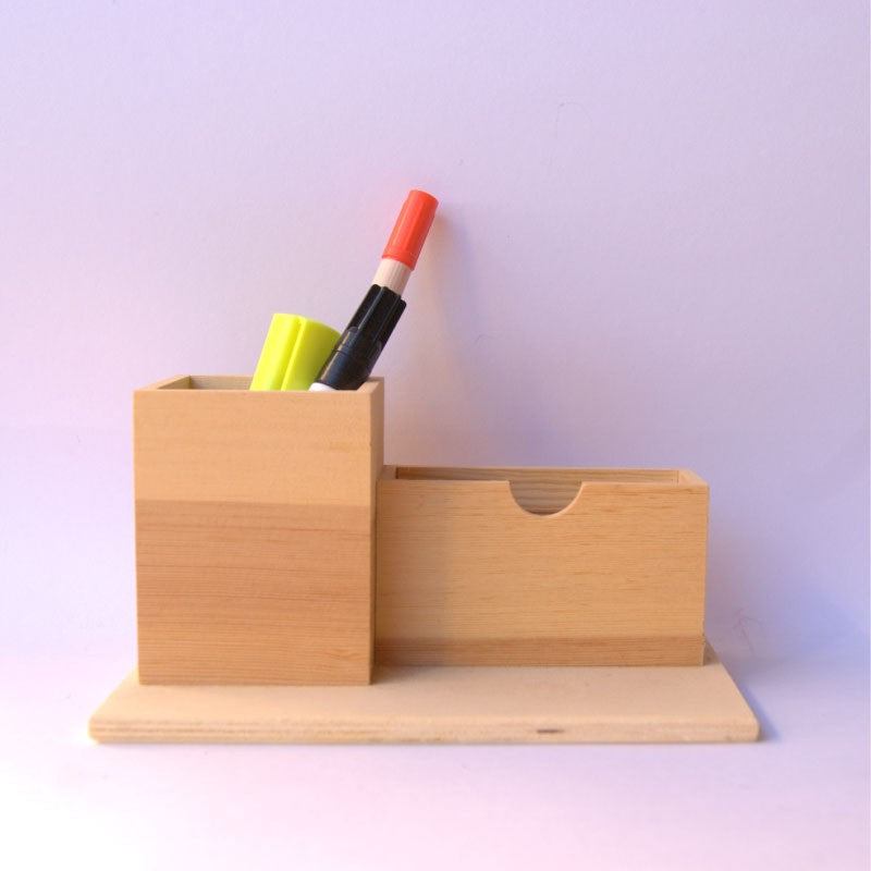 Bote tarjetas y bolis