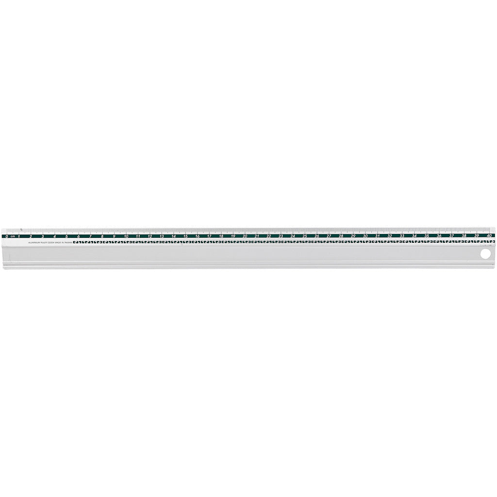 Regla con borde de seguridad L: 40 cm — 1 ud