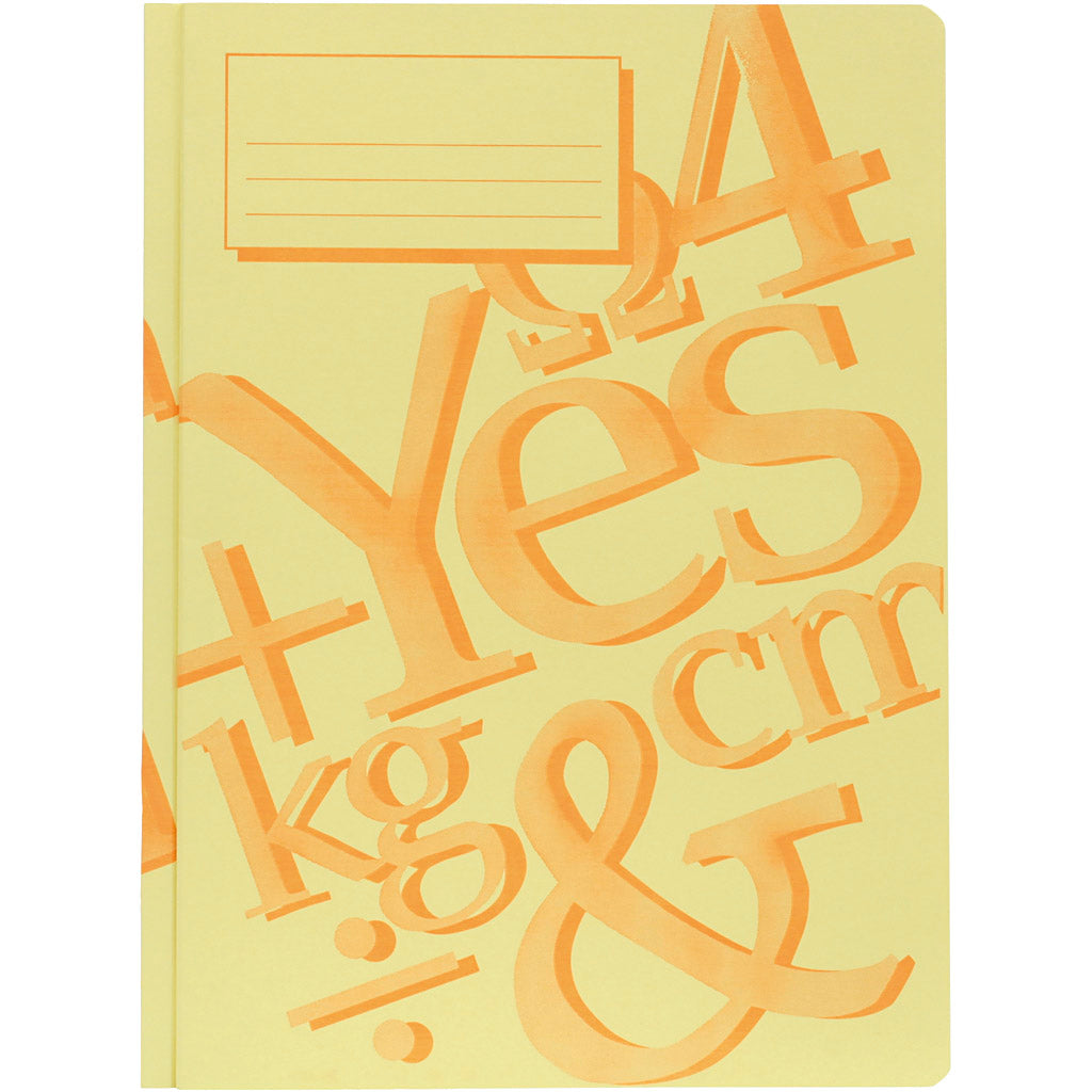 Carpeta de trabajo amarillo A4 — 100 ud