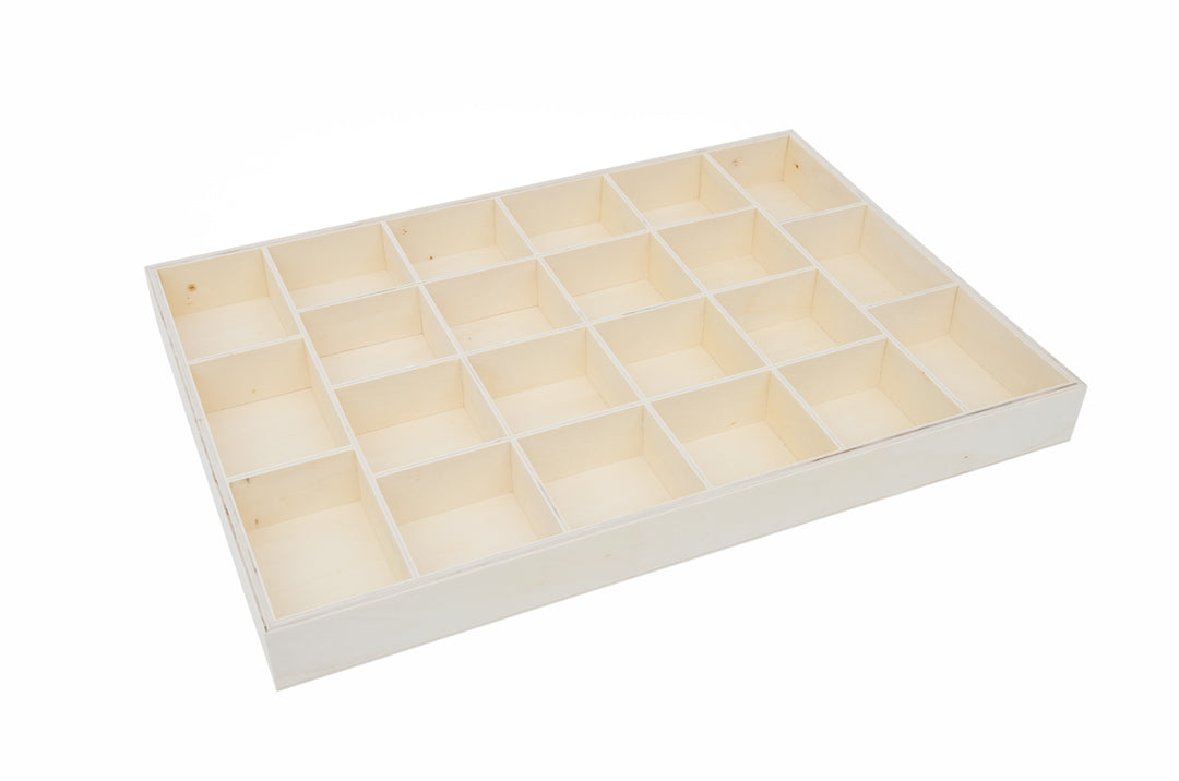 Caja 22 compartimentos 50X35X4,5cm