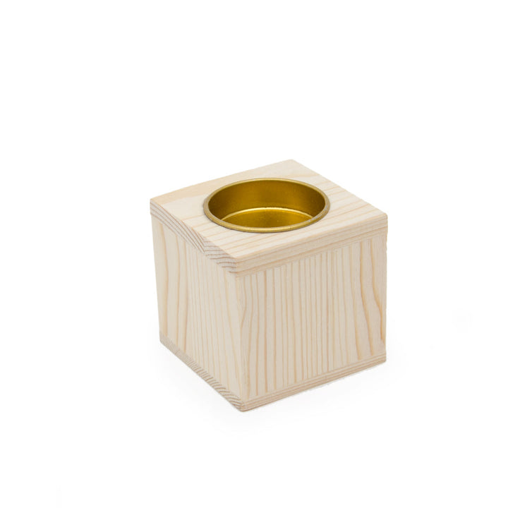 Candelabro 1 vela 6x6x6cm