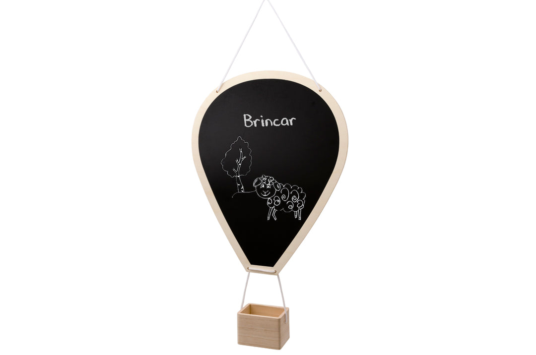 Globo de aire con pizarra 35X7X58cm