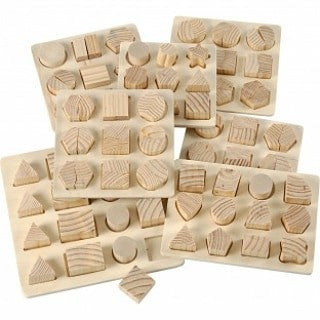 Set 7 rompecabezas de madera