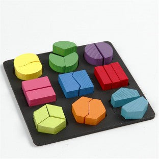 Set 7 rompecabezas de madera