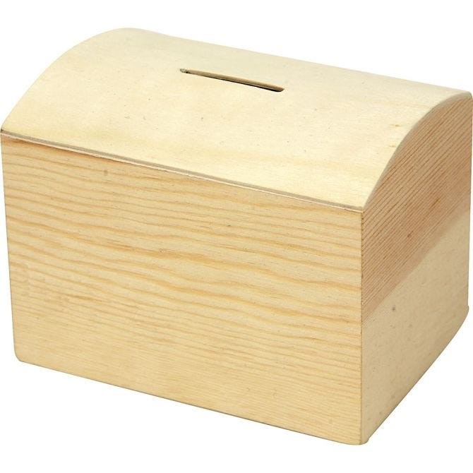 HUCHA DE MADERA