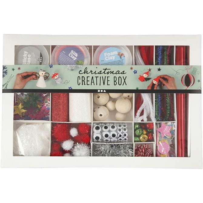 Caja creativa roja