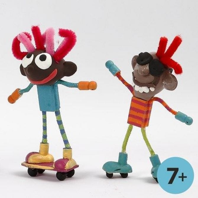 Figuras Flexi - 4 set