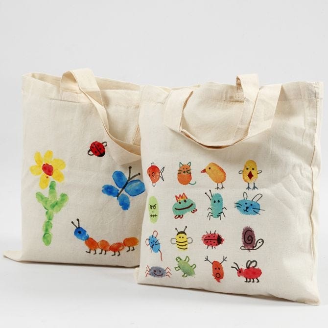 Tote bag Bolsa de tela 38X42cm