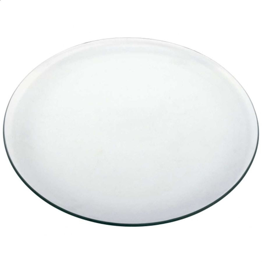 Plato redondo cristal transparente 20cm