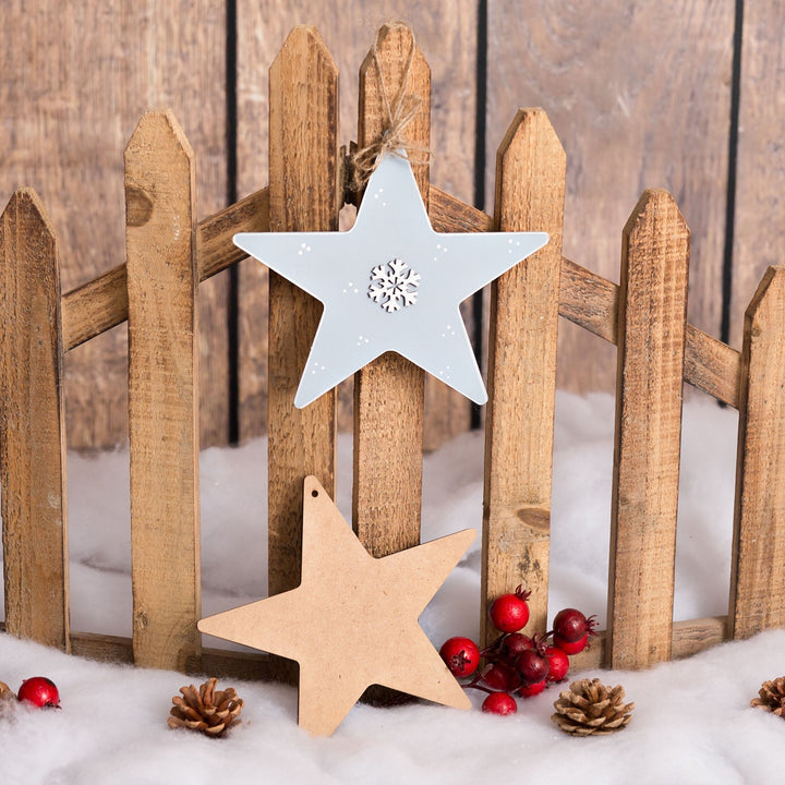 Estrella Navidad 16.8x15x0.3cm 1 unidad