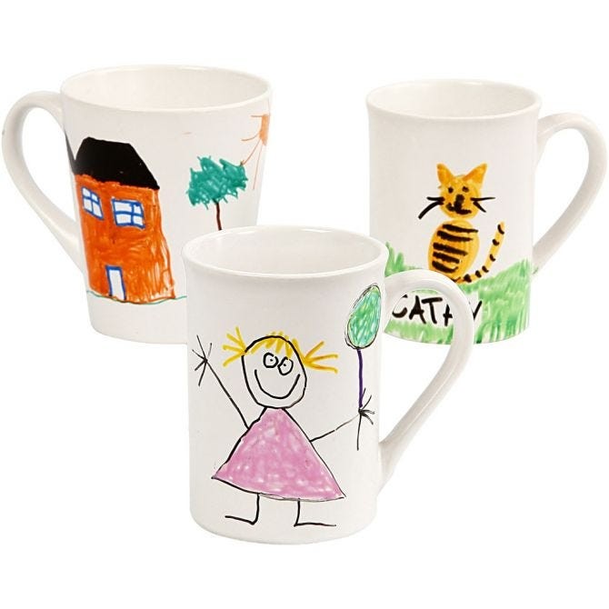 Lote de 48 tazas