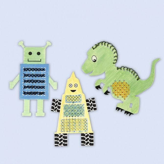 Figuras para bordar con hilo