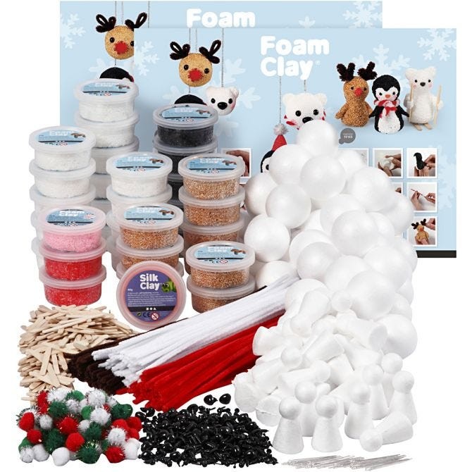 Set de construcción Foam Clay