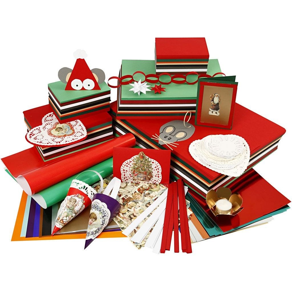Caja de manualidades Navidad