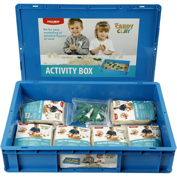 Caja arena