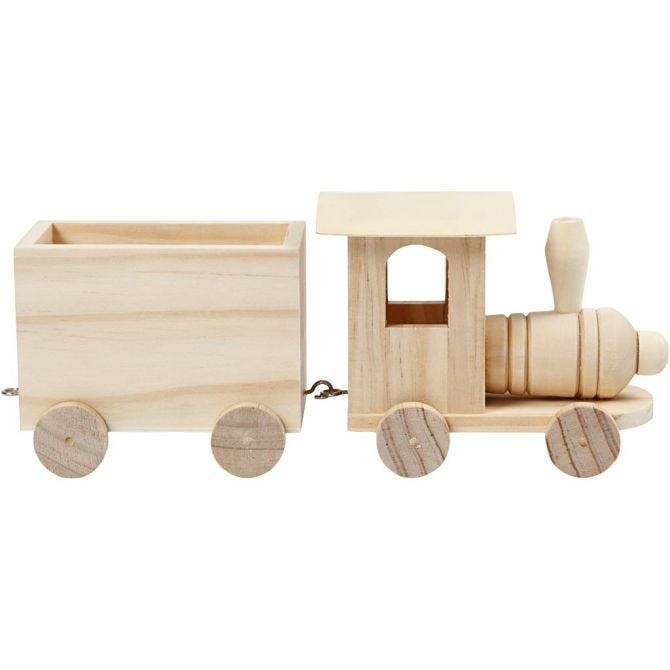 Tren y 4 vagones