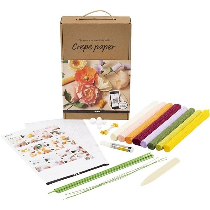 Kit papel Crepe