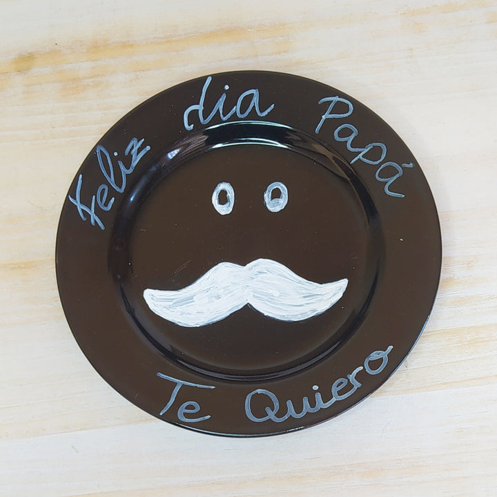Plato negro 19cm
