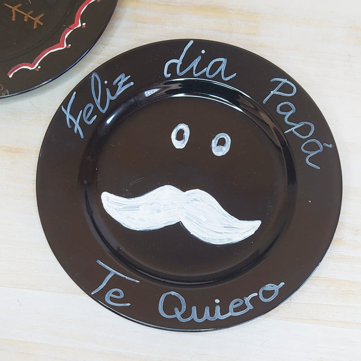 Plato negro 19cm
