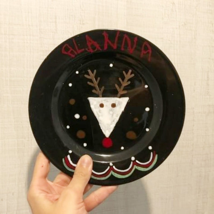 Plato negro 19cm