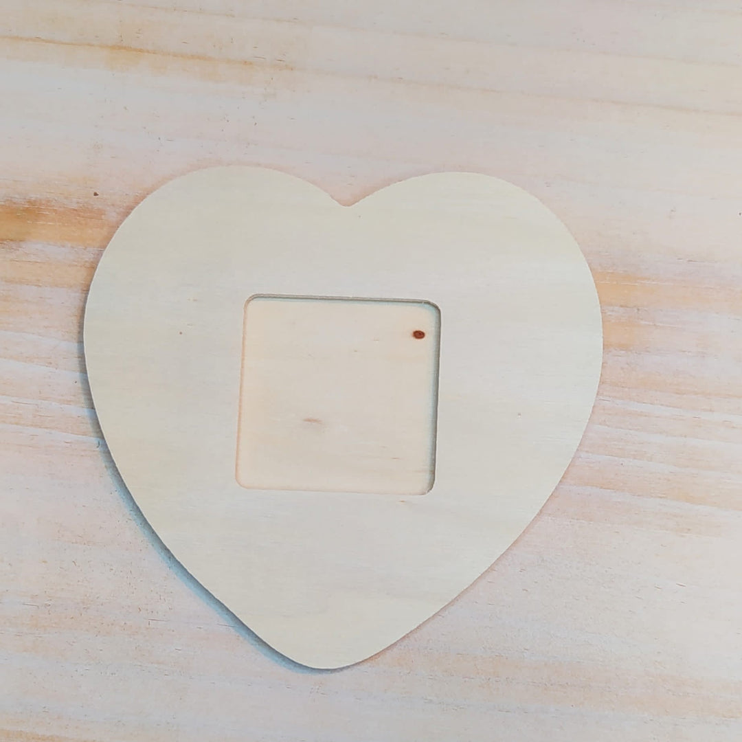 Portafotos corazón