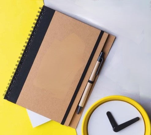 Libreta cartón reciclado