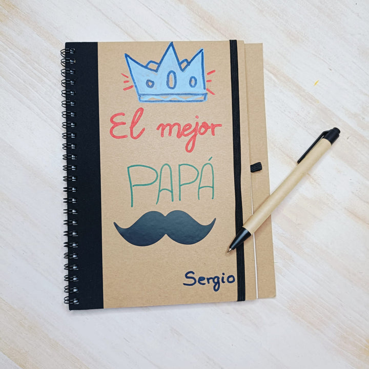 Libreta cartón reciclado