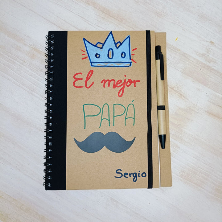 Libreta cartón reciclado