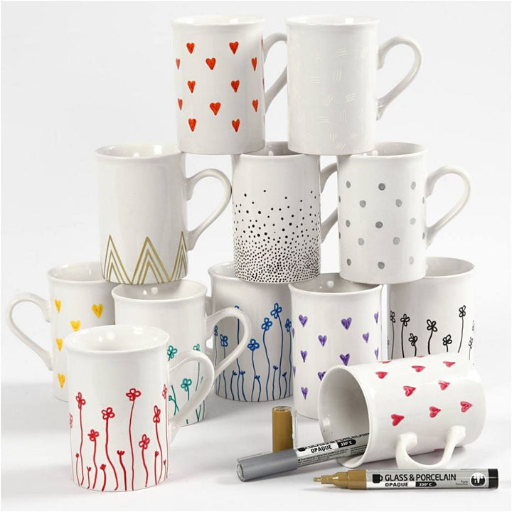 Taza de porcelana