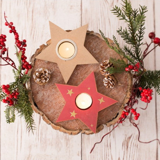 Portavela estrella