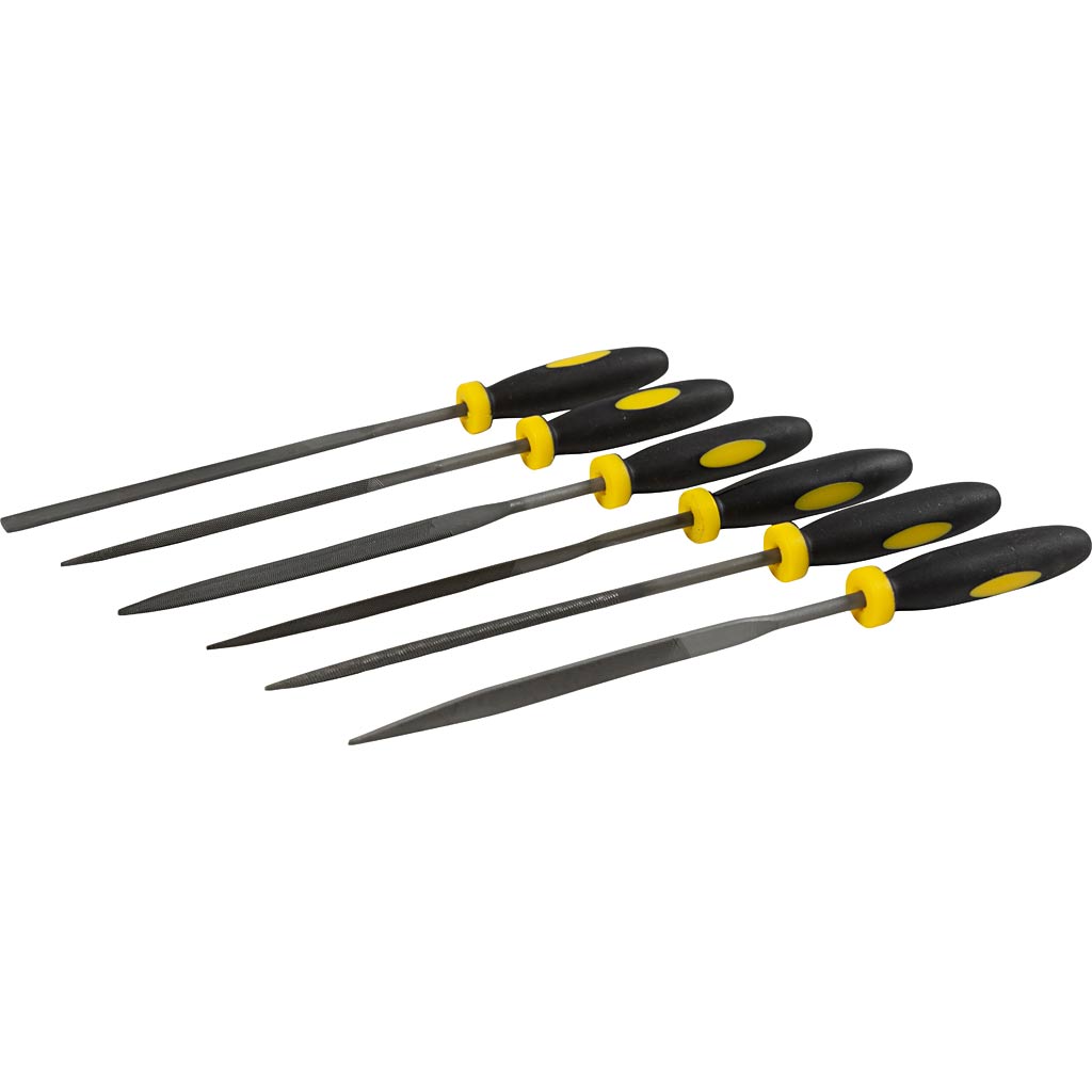 Set de limas L: 150 mm — 6 ud