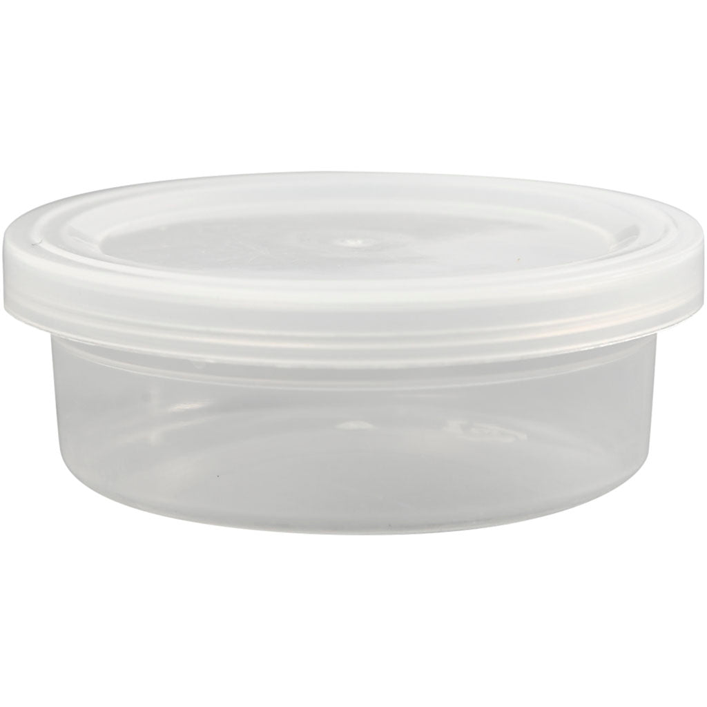 Cubeta de plástico con tapa ⌀ 68 mm 45 ml — 20 ud