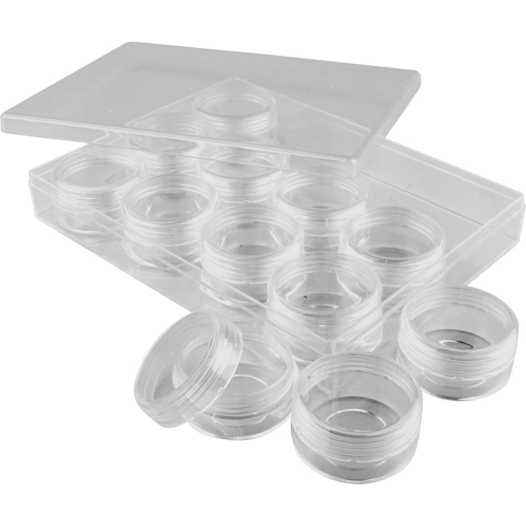 Contenedores de almacenamiento ⌀ 35 mm 10 ml — 12 ud