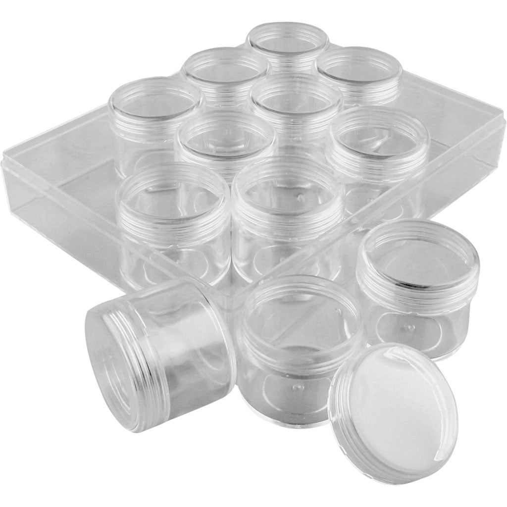 Contenedores de almacenamiento ⌀ 35 mm 20 ml — 12 ud