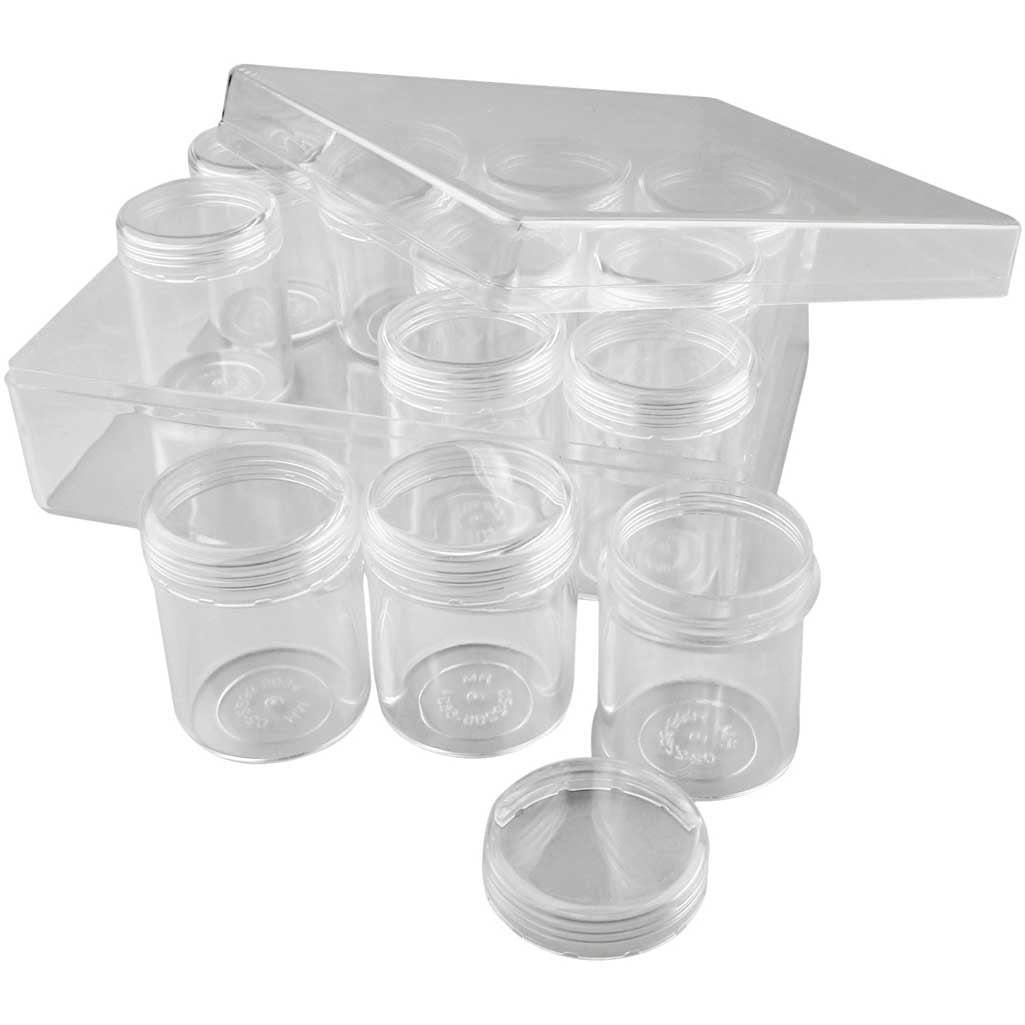 Contenedores de almacenamiento ⌀ 37 mm 35 ml — 12 ud
