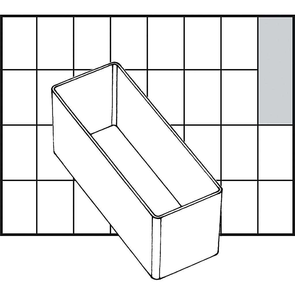 Caja contenedora modular (A9-2) A9 — 1 ud