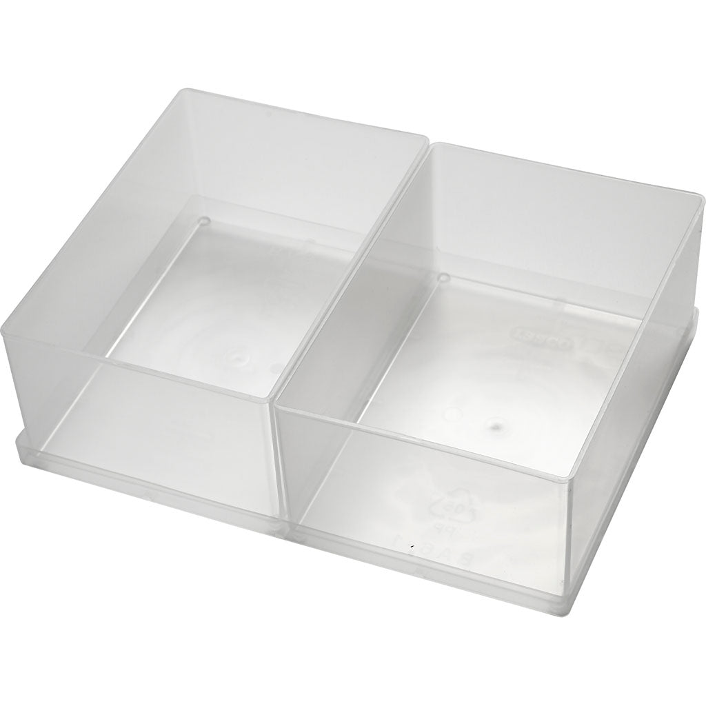 Caja contenedora modular 157x109 mm — 2 ud