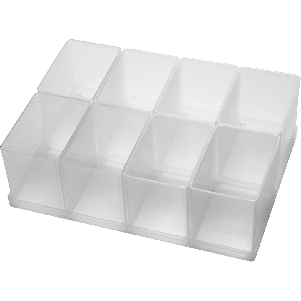 Caja contenedora modular 79x55 mm — 8 ud