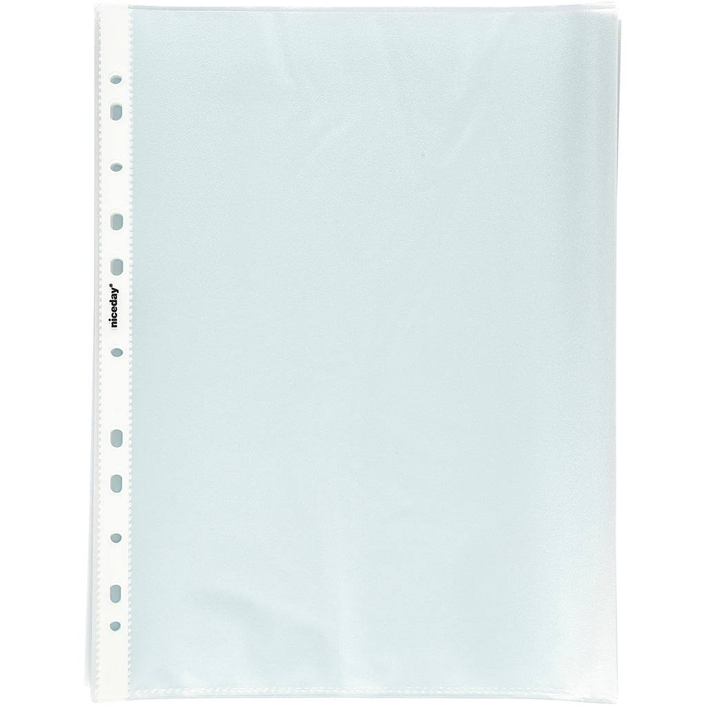 Fundas multitaladro A4 — 100 ud