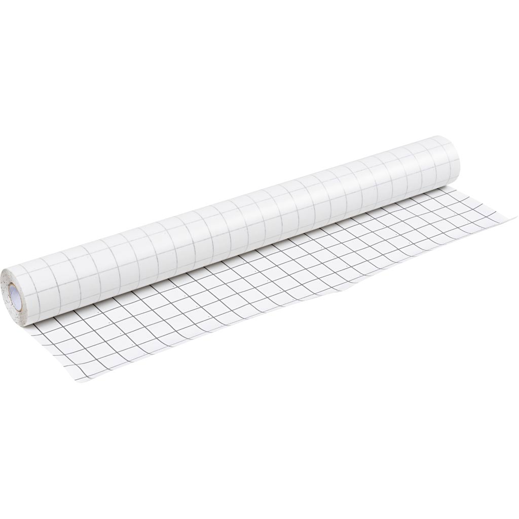 Plástico adhesivo transparente mate — 10 m