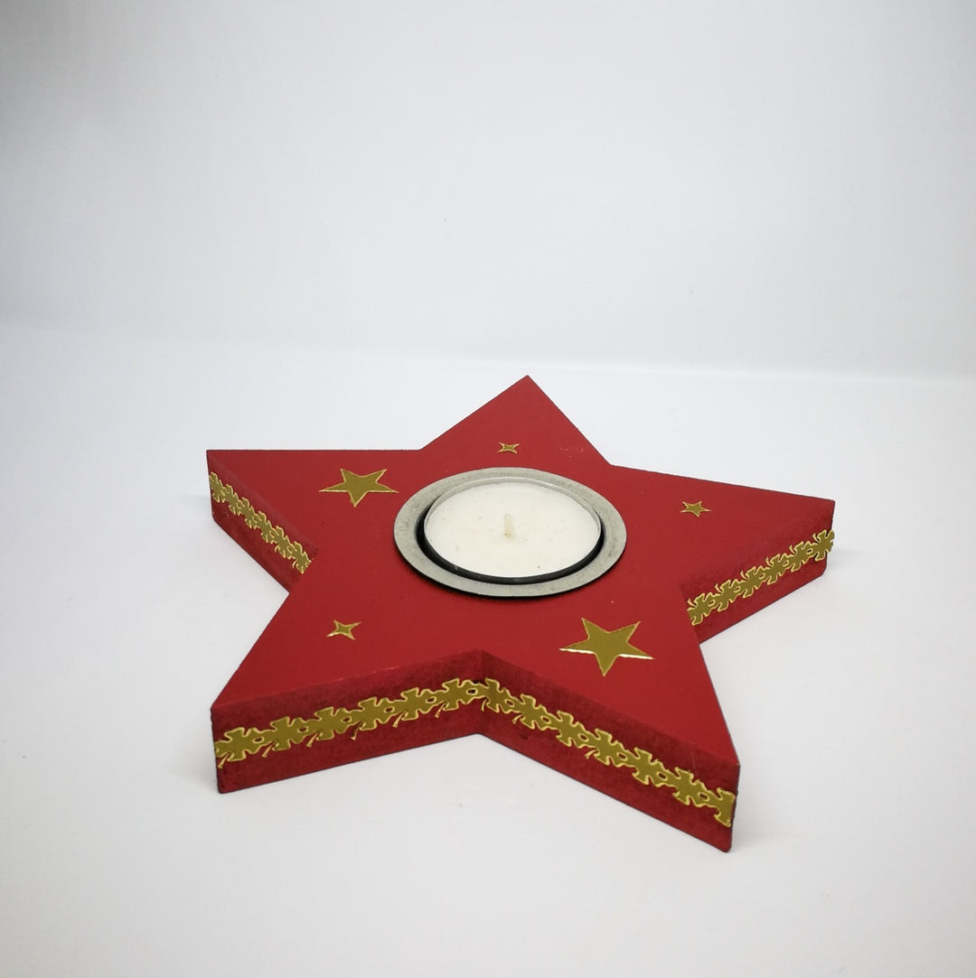 Portavela estrella